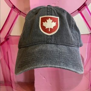 Cute Grey Denim Canada Hat!